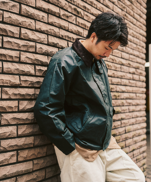 Barbour(バブアー)の「Barbour / バブアー os transport wax jacket(その他アウター・メンズ・ブラック/グリーン・38/40/42)」の22枚目の写真