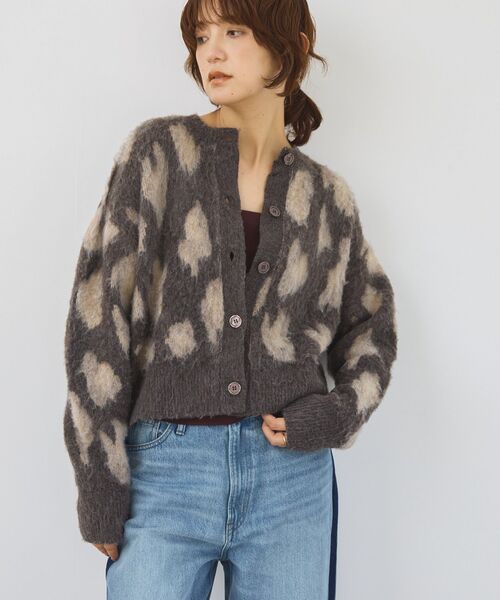 CELINE エディ期 レオパード柄 カーディガン CELINE エディ期 レオパード柄 カーディガン CELINE エディ期