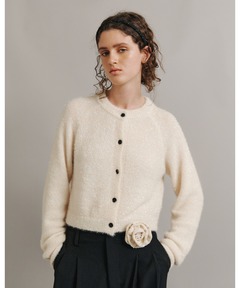 フラッフィーバルキーニットカーディガン セール】fluffy bulky knit cardigan / フラッフィーバルキーニット