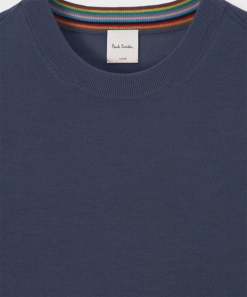 Paul Smith（ポールスミス）の「ハイゲージ クルーネックニット / 253450 238Z（ニット/セーター・メンズ・ダークインディゴブルー/グリーン/ブラック・MEDIUM/LARGE/X-LARGE/XX-LARGE）」の4枚目の写真