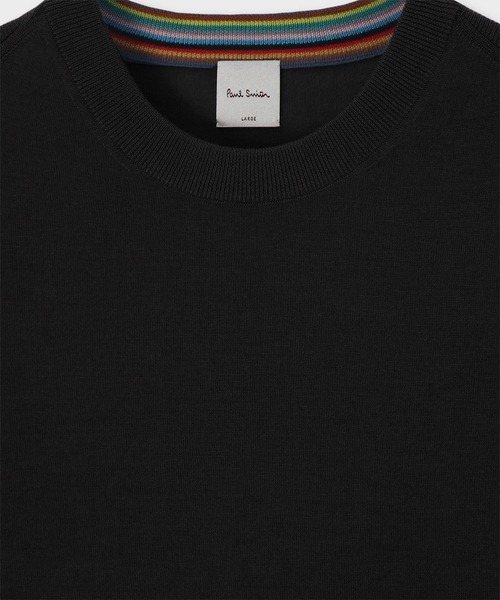 Paul Smith（ポールスミス）の「ハイゲージ クルーネックニット / 253450 238Z（ニット/セーター・メンズ・ダークインディゴブルー/グリーン/ブラック・MEDIUM/LARGE/X-LARGE/XX-LARGE）」の6枚目の写真