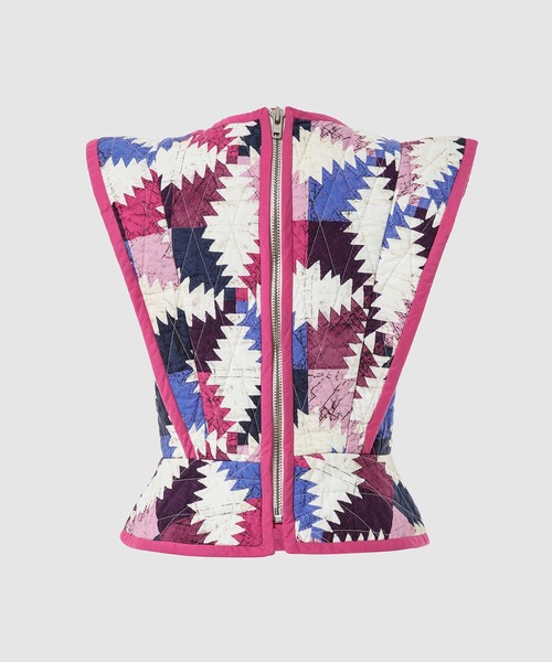 MARANT ETOILE(マランエトワール)の「IMEブラウス 22PHT2245 22P008E 40PK(シャツ/ブラウス・レディース・ピンク系その他・36)」の2枚目の写真