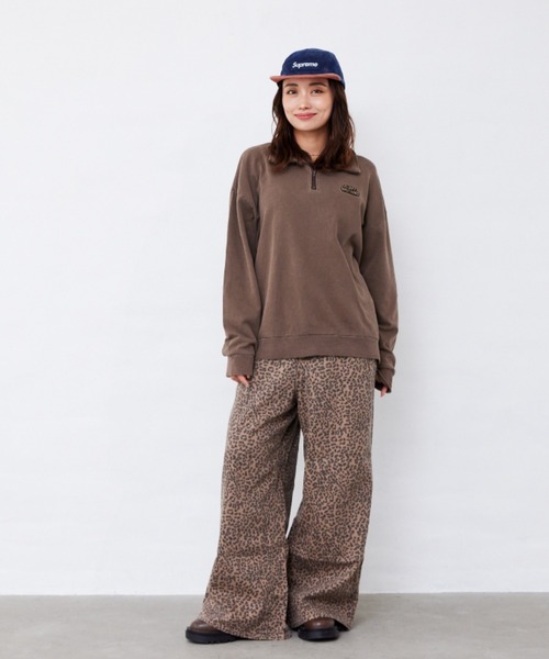 Fluffy BROTHERS(フラッフィーブラザーズ)の「ワイドパンツ(大人サイズ)(その他パンツ・メンズ・ブラウン/ブルー・L/M/XL)」の7枚目の写真