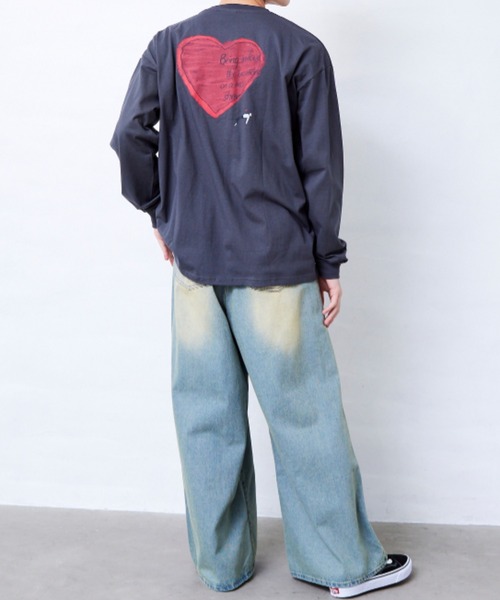 Fluffy BROTHERS(フラッフィーブラザーズ)の「ワイドパンツ(大人サイズ)(その他パンツ・メンズ・ブラウン/ブルー・L/M/XL)」の13枚目の写真