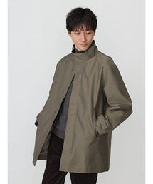 Perfect Suit FActory（パーフェクトスーツファクトリー）の「【撥水/防風】オールウェザーテックス　スタンドコート　ベージュ/ブラック（その他アウター）」