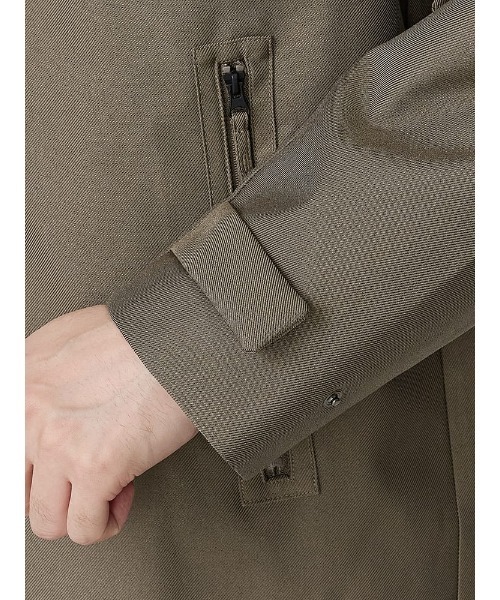 Perfect Suit FActory(パーフェクトスーツファクトリー)の「【撥水/防風】オールウェザーテックス スタンドコート ベージュ/ブラック(その他アウター・メンズ・ブラック/ベージュ・M/L/LL)」の15枚目の写真