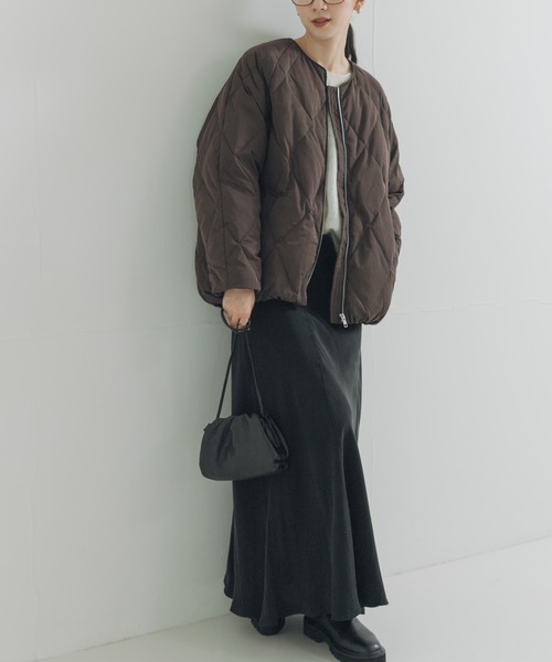 WEB限定』コクーンキルティングダウン（ダウンジャケット/コート
