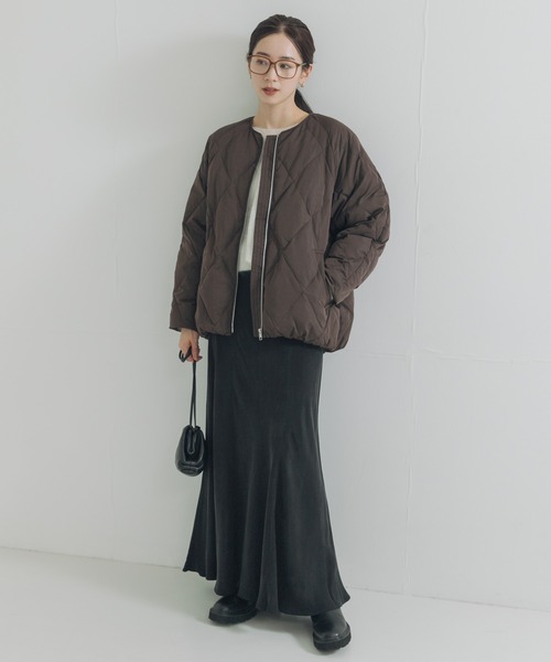 WEB限定』コクーンキルティングダウン（ダウンジャケット/コート