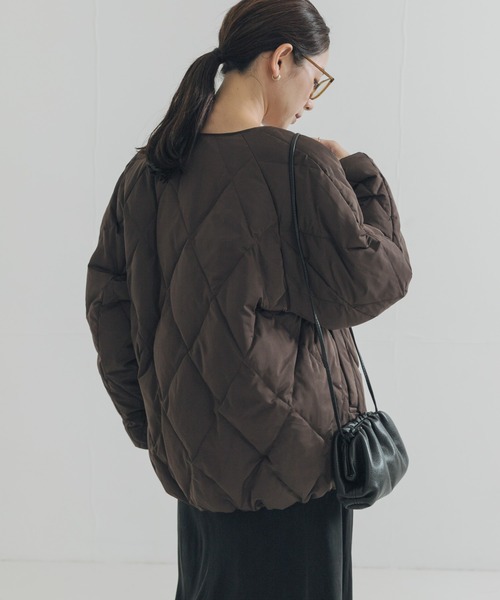 WEB限定』コクーンキルティングダウン（ダウンジャケット/コート