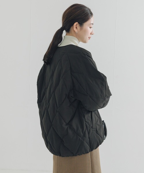 WEB限定』コクーンキルティングダウン（ダウンジャケット/コート