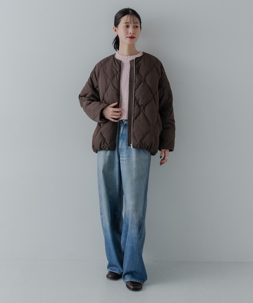 アーバンリサーチ　コクーンキルティングダウン-1 チャコール WEB限定』コクーンキルティングダウン（ダウンジャケット/コート