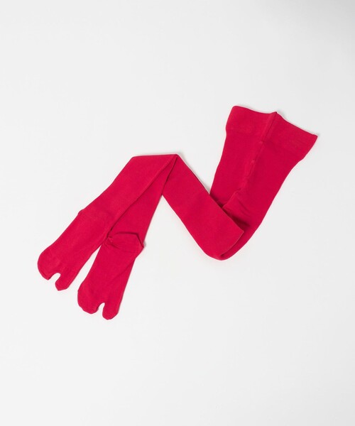 Steven Alan（スティーブンアラン）の「＜MARCOMONDE＞COTTON TABI TIGHTS/タイツ（タイツ/ストッキング・レディース・レッド/ブラック・FREE）」の3枚目の写真