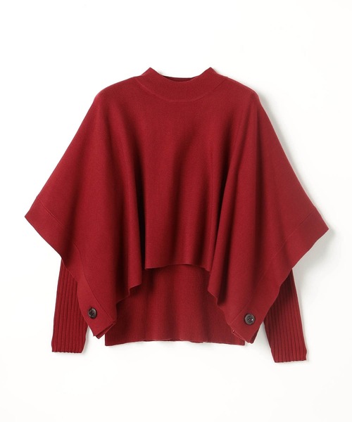 NICOLE white（ニコルホワイト）の「アンサンブルニット／スヌードポンチョ×クルーネックプルオーバー（ニット/セーター・レディース・その他4/レッド/その他1/その他2/その他3/ブラック・FREE）」の20枚目の写真