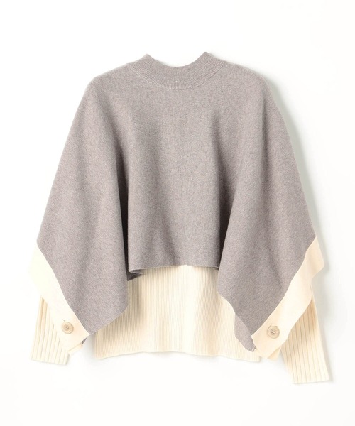 NICOLE white（ニコルホワイト）の「アンサンブルニット／スヌードポンチョ×クルーネックプルオーバー（ニット/セーター・レディース・その他4/レッド/その他1/その他2/その他3/ブラック・FREE）」の21枚目の写真