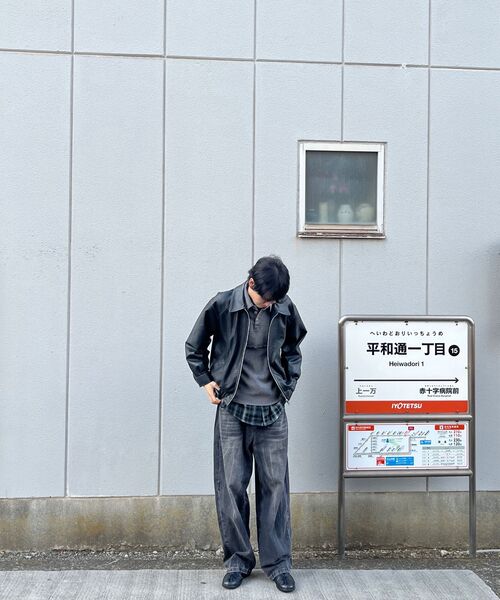 Millo Archive(ミロ アーカイブ)の「リフレクトカーブドパンツ【ウォッシュドブラック】(デニムパンツ・レディース・その他・MEDIUM/LARGE/X-LARGE/SMALL)」の10枚目の写真