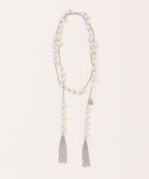 INGEBORG（インゲボルグ）の「チェーンフリンジラリエット（ネックレス）」