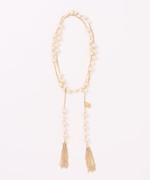 INGEBORG（インゲボルグ）の「チェーンフリンジラリエット（ネックレス）」