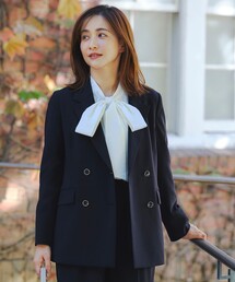 ANY SIS（エニィスィス）の「セレモニーダブルクロス テーラードジャケット（テーラードジャケット）」