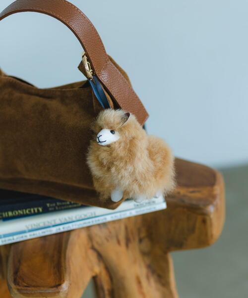 URBAN RESEARCH Sonny Label（アーバンリサーチサニーレーベル）の「COSY　ミニシープキーリング（キーホルダー・レディース・グレー/ベージュ/ダークブラウン・ONE）」の3枚目の写真