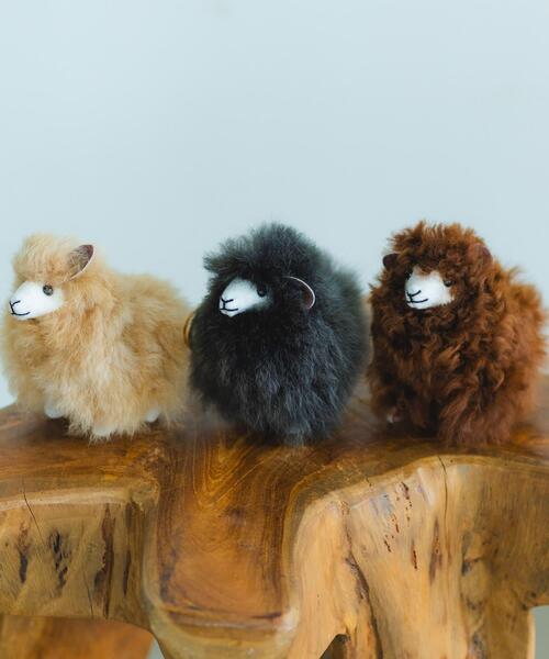 URBAN RESEARCH Sonny Label（アーバンリサーチサニーレーベル）の「COSY　ミニシープキーリング（キーホルダー・レディース・グレー/ベージュ/ダークブラウン・ONE）」の5枚目の写真