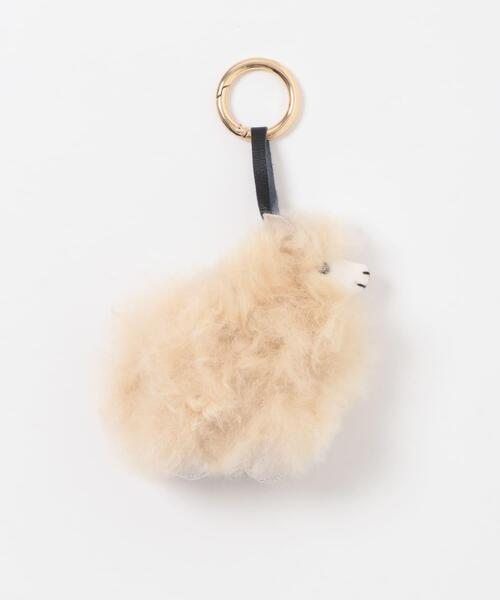 URBAN RESEARCH Sonny Label（アーバンリサーチサニーレーベル）の「COSY　ミニシープキーリング（キーホルダー・レディース・グレー/ベージュ/ダークブラウン・ONE）」の7枚目の写真