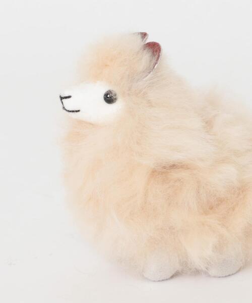 URBAN RESEARCH Sonny Label（アーバンリサーチサニーレーベル）の「COSY　ミニシープキーリング（キーホルダー・レディース・グレー/ベージュ/ダークブラウン・ONE）」の8枚目の写真