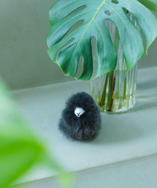 URBAN RESEARCH Sonny Label（アーバンリサーチサニーレーベル）の「COSY　ミニシープキーリング（キーホルダー・レディース・グレー/ベージュ/ダークブラウン・ONE）」の16枚目の写真