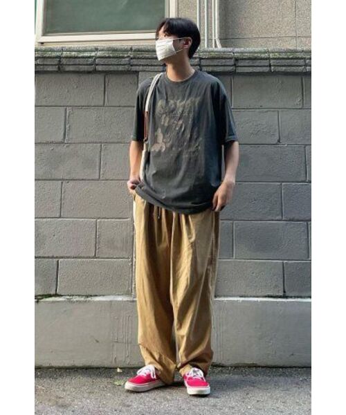 GAKKAI UNIONS（ガッカイユニオンズ）の「ヒドゥンキャッチピグメント半袖Tシャツチャコール（Tシャツ/カットソー・レディース・その他・MEDIUM/LARGE）」の16枚目の写真