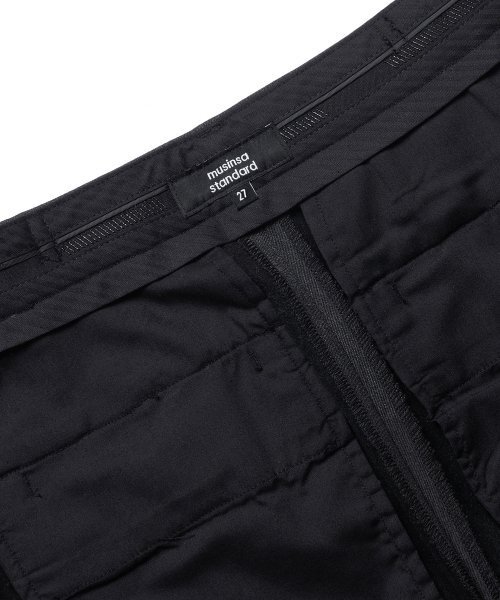 MUSINSA STANDARD WOMAN（ムシンサスタンダードウーマン）の「ウィメンズヘビーウェイト裏起毛ワイドヒドゥンバンディングスラックス[チャコールグレー]（スラックス・レディース・その他・32/30/31/24/25/26/27/28/29）」の6枚目の写真