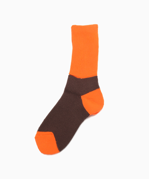 JOURNAL STANDARD relume（ジャーナルスタンダード　レリューム）の「FAB.IT / ファブイット CHUCK”Switching”（ソックス/靴下・メンズ・グレー/アイボリー/ブラウン/ネイビー・FREE）」の3枚目の写真