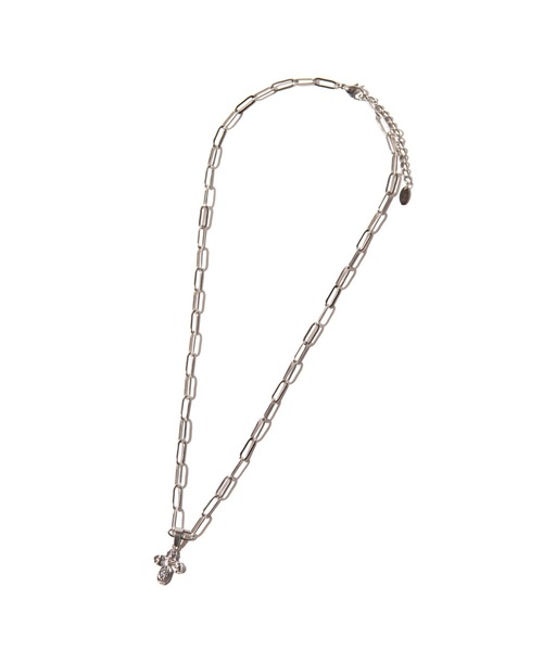 glamb（グラム）の「Multi Material Necklace / マルチマテリアルネックレス（ネックレス・メンズ・マルチ・FREE）」の7枚目の写真