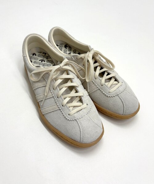 Omekashi（オメカシ）の「adidas TOBACCO（スニーカー・レディース・オフホワイト・23.5cm/24.5cm/25.5cm）」の4枚目の写真