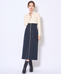 AND COUTURE | センターZIPスカート(スカート)