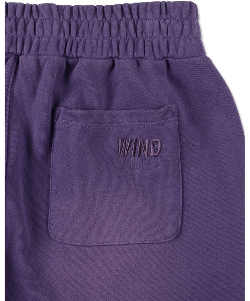 WIND AND SEA(ウィンダンシー)の「SULFUR DYEING LOGO SWEATPANT(スウェットパンツ・メンズ・パープル/サックスブルー系/レッド/サックスブルー・L/XL/M/MEDIUM/S)」の10枚目の写真