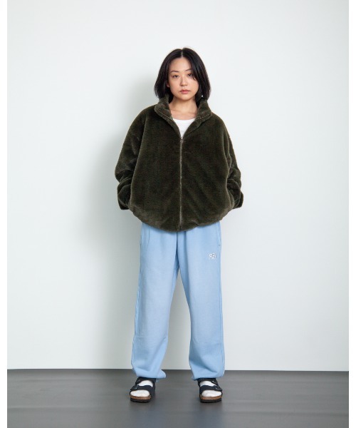 WIND AND SEA(ウィンダンシー)の「SULFUR DYEING LOGO SWEATPANT(スウェットパンツ・メンズ・パープル/サックスブルー系/レッド/サックスブルー・L/XL/M/MEDIUM/S)」の18枚目の写真