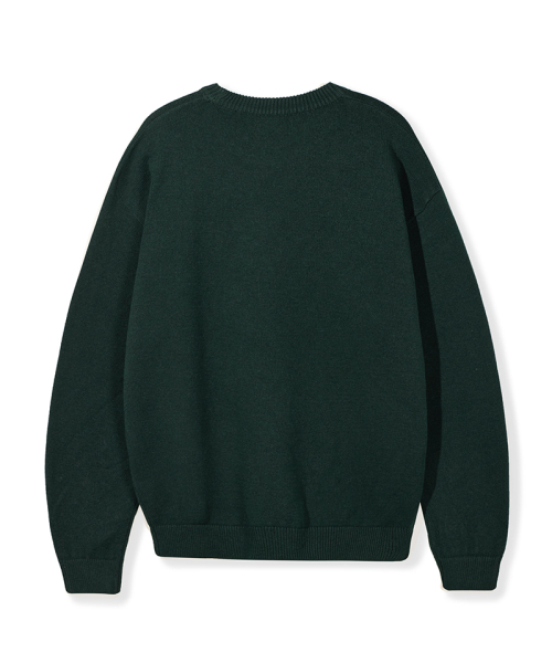 NODU（ノードユー）の「メイプル ベーシック ラウンド ニット [グリーン]（ニット/セーター・メンズ・その他・LARGE/MEDIUM）」の7枚目の写真