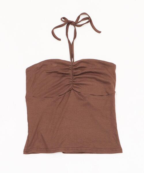 dispark(ディスパーク)の「DISPARK/イレヘムデザイントップ(ニット/セーター・レディース・チャコールグレー/ベージュ・FREE)」の18枚目の写真