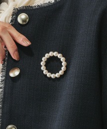 GLOBAL WORK | パールブローチ/611429(ブローチ/コサージュ)