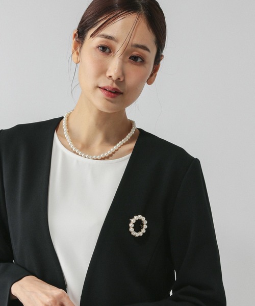 GLOBAL WORK（グローバルワーク）の「パールブローチ/611429（ブローチ/コサージュ・レディース・ホワイト系その他5/ホワイト系その他2/ホワイト系その他4/ホワイト系その他/ホワイト系その他3・ONE SIZE）」の2枚目の写真