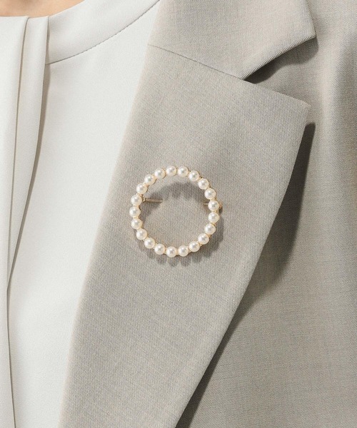 GLOBAL WORK（グローバルワーク）の「パールブローチ/611429（ブローチ/コサージュ・レディース・ホワイト系その他5/ホワイト系その他2/ホワイト系その他4/ホワイト系その他/ホワイト系その他3・ONE SIZE）」の3枚目の写真