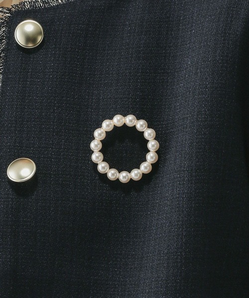 GLOBAL WORK（グローバルワーク）の「パールブローチ/611429（ブローチ/コサージュ・レディース・ホワイト系その他5/ホワイト系その他2/ホワイト系その他4/ホワイト系その他/ホワイト系その他3・ONE SIZE）」の7枚目の写真