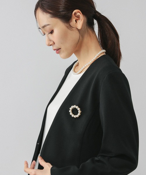 GLOBAL WORK（グローバルワーク）の「パールブローチ/611429（ブローチ/コサージュ・レディース・ホワイト系その他5/ホワイト系その他2/ホワイト系その他4/ホワイト系その他/ホワイト系その他3・ONE SIZE）」の8枚目の写真