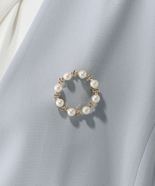 GLOBAL WORK（グローバルワーク）の「パールブローチ/611429（ブローチ/コサージュ・レディース・ホワイト系その他5/ホワイト系その他2/ホワイト系その他4/ホワイト系その他/ホワイト系その他3・ONE SIZE）」の10枚目の写真