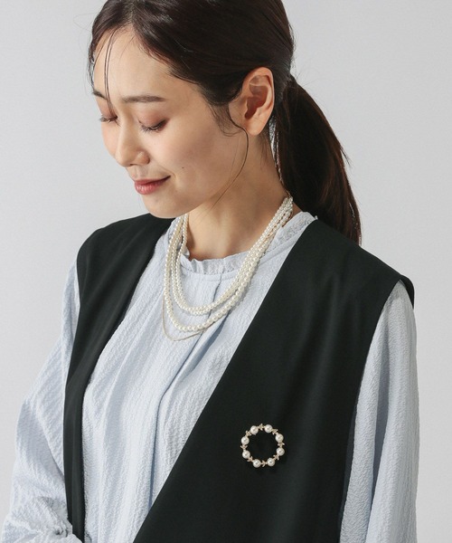 GLOBAL WORK（グローバルワーク）の「パールブローチ/611429（ブローチ/コサージュ・レディース・ホワイト系その他5/ホワイト系その他2/ホワイト系その他4/ホワイト系その他/ホワイト系その他3・ONE SIZE）」の11枚目の写真