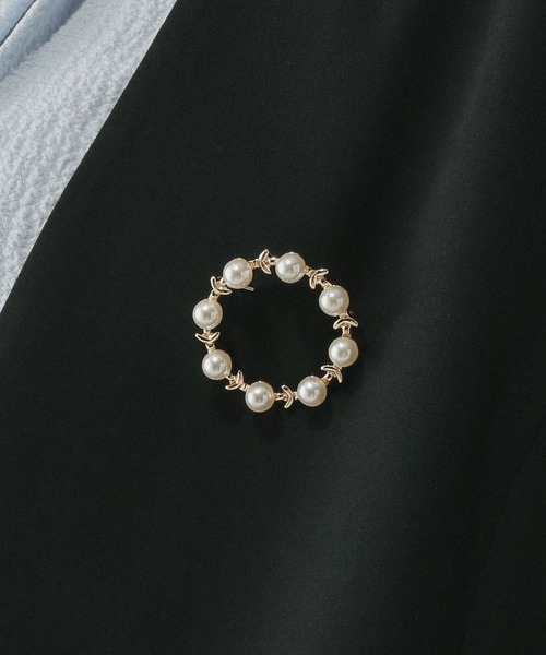 GLOBAL WORK（グローバルワーク）の「パールブローチ/611429（ブローチ/コサージュ・レディース・ホワイト系その他5/ホワイト系その他2/ホワイト系その他4/ホワイト系その他/ホワイト系その他3・ONE SIZE）」の12枚目の写真