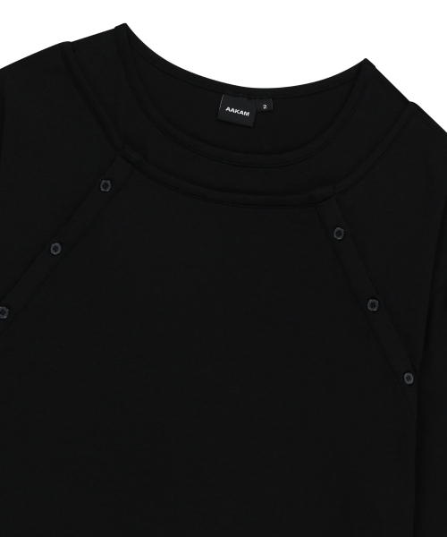 AAKAM(アーカム)の「Layered Long Sleeve (Black)(Tシャツ/カットソー・レディース・その他・1/2)」の14枚目の写真