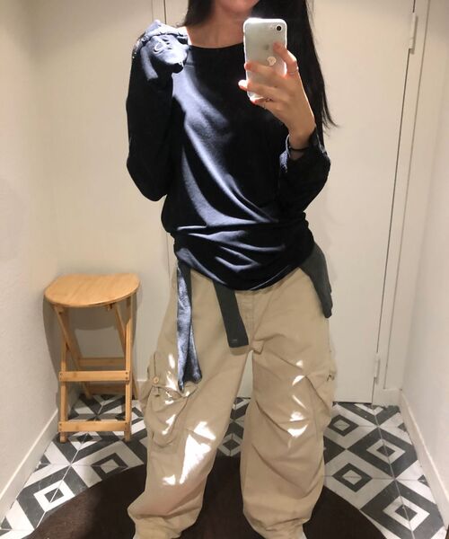 AAKAM(アーカム)の「Layered Long Sleeve (Black)(Tシャツ/カットソー・レディース・その他・1/2)」の17枚目の写真