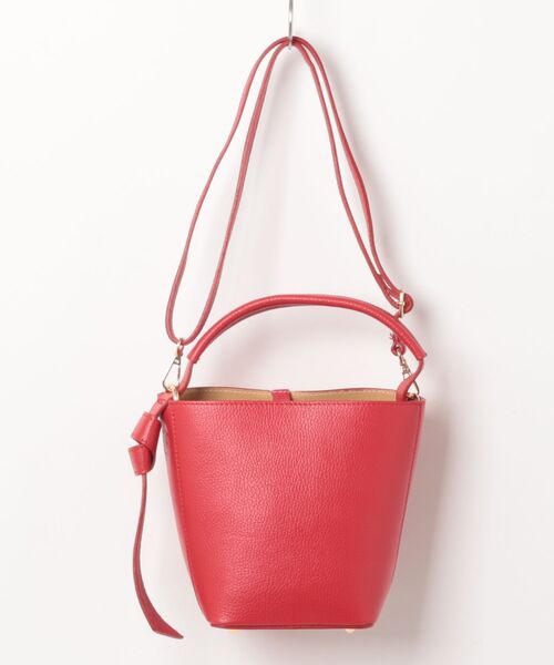 MARLON FIRENZE（マーロンフィレンツェ）の「Secchiello Ivan Bag（ショルダーバッグ・レディース・ライトブラウン/グレー/ライトベージュ/ブラック/レッド/ベージュ・ONE SIZE）」の9枚目の写真