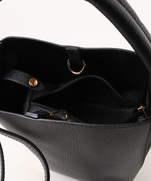 MARLON FIRENZE（マーロンフィレンツェ）の「Secchiello Ivan Bag（ショルダーバッグ・レディース・ライトブラウン/グレー/ライトベージュ/ブラック/レッド/ベージュ・ONE SIZE）」の16枚目の写真