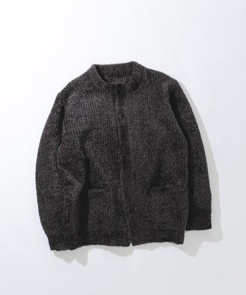 EKAL(エカル)の「OCTAカーディガン(カーディガン/ボレロ・メンズ・ブラック/チャコールグレー・MEDIUM/LARGE)」の2枚目の写真